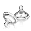 Tommee Tippee 2-Pack Closer to Nature Medium Flow Nipples - 3m