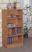 Oak Finish 4 SHELF BOOKCASE