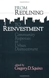 Redlining To Reinvestment (Conflicts in Urban and Regional Development)