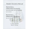 Student Solutions Manual for Elementary Differential Equations