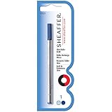 Sheaffer Slim Rollerball Refill, Slim Blue, Medium Point, Single Blister Card (97525)