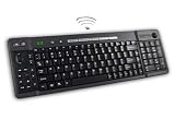 2.4GHZ Wrls Multimedia Media Center Keyb with optical Trackball