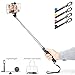 Selfie Stick, SUFUM Wireless Extendable Built-in Bluetooth Remote Shutter Selfie Stick Monopod Handheld with Adjustable Phone Holder for iPhone Samsung, etc.