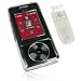 Verizon LG VX8500 Chocolate Translucent Crystal Case Cover with Detchable Belt Clip