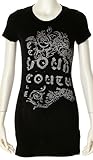 OUTLET/AEgbgJUICY COUTURE S/S Crew Neck Metallic Logo / W[V[N`[ : TuiE͂..