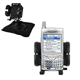 Gomadic for the PalmOne palm Treo 650 - PalmOne Treo 650 Car Bean Bag Dash & Windshield Holder - Gomadic Brand