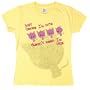 Jimmy - Just Cause I'm Cute Ladies T-Shirt - Medium