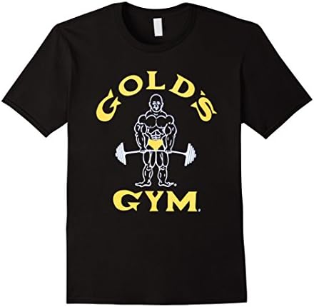Men's Gym Shirts: Gold's GYM T-shirt Large Black