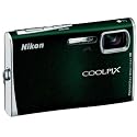 Nikon Coolpix S52 Digital Camera, 9.0 Megapixel, 3x Optical Zoom, 3.0" LCD Display, Eco Green - Refurbished by Nikon U.S.A.