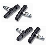 Jagwire Bicycle V Brake Pads 70mm Threaded Type x 2 PAIRS