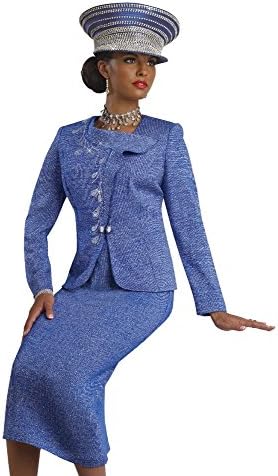 Donna Vinci Knit Suit Plus Size