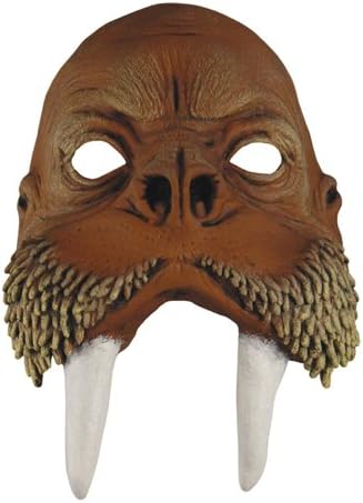 Adult Walrus Halloween Costume Half Mask