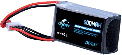 11.1V 900mAh 25C MAX 35C 3S JST Plug Wild Scorpion Li-po Battery for RC Car Airplane e-sky Big Lama Quadcopter Part