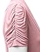 J.TOMSON Womens Short Sleeve Asymmetrical Rayon Open Cardigan