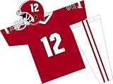 Alabama Crimson Tide Youth NCAA Team Helmet and Uniform Set (Medium)