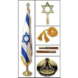 Israel Indoor Flag and pole kit
