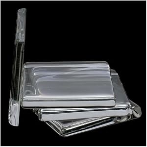 Ultra-Clear-Smooth-Square-White-Glass-Tiles-For-Jewelry-Magnet-Making-1-3-8-Inches-4-Beads-