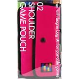 PSP/PS Vita 3DS/DSi/DSiLL用本体対応 02 SHOULDER GAME POUCH 02ショルダーゲームポーチ ピンク　CA-02PK