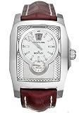 Breitling Bentley Flying B Mens' Automatic Watch Stainless Steel Silver Dial on Brown Leather Strap A2836212-A633-750P