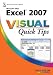 Books : Excel 2007 Visual Quick Tips