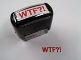 WTF?! Stamp - The Original ?! Version... say it like you mean it! Image of WTF?! Stamp - The Original ?! Version... say it like you mean it!