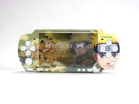 Uzumaki Naruto PSP (Slim) Dual Colored Skin Sticker, PSP 2000