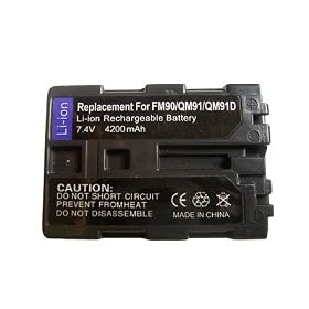 Battery for Sony NP-FM70 NP-FM90 NP-FM91 InfoLithium M
