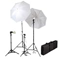 Cowboystudio 4 Continuous Background Lights Photography Video Studio Digital Umbrellas Lighting Light Kit