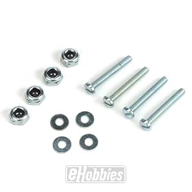 Du-Bro 175 3-48 x 3 4 Bolt Set With Lock Nut (4-Pack) from Lock Nuts