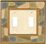 MOSAIC BORDER Switchplates Outlet Covers, Rocker, GFCI