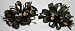 CLEARANCE Hair Bow ~ New Camo GrosGrain Loop Bows ~ Brown or Green
