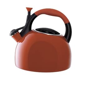 Circulon 2-1 2-Quart Tea Kettle, Red by Circulon