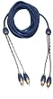 Kicker 05SI21 1-Meter 2-Channel S-Series Signal Cable