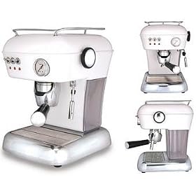 Espresso/Cappuccino Machine Cloud White