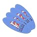 Hold Your Horses Funny Humor Double-Sided Oval Nail File Emery Board Set 4 Pack