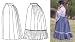 Underskirts - 1870s Underskirt Pattern