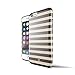 iPhone 6 case,Akna Stylish-fit Series Ultra Slim Stylish Full Cover Case For iPhone 6 [Slim Teen Girl Case] - [Stylish Brown Stripe](U.S)