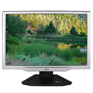 Acer X221WSD - Flat panel display - TFT - 22 - widescreen - 1680 x 1050 / 60 Hz - 300 cd/m2 - 800:1 - 5 ms - 0.282 mm - DVI-D, VGA - silver