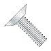 3-48 x 1/8" Machine Screws/Phillips/Flat Undercut Head/Steel/Zinc (Carton: 10,000 pcs)