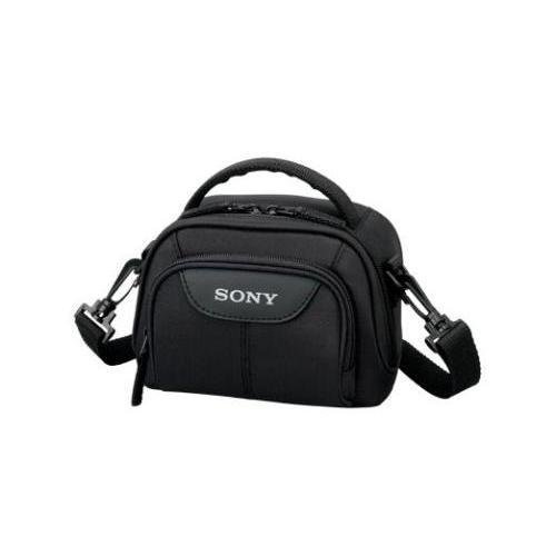 Detail image Sony LCS-VA15/B Soft Handycam Digital Camcorder Carrying Case - Black (LCSVA15/B)