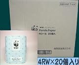 ＷＷＦトイレットペーパー４Ｒ×２０個セット