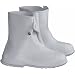 ONGUARD 81020 PVC Men's Overshoe with 4 Way Cleated Outsole, 10" Height, White, Size Large
