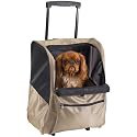 Deluxe Backpack Pet Carrier on Wheels