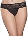 iCollection Women's Plus Size Stretch Mesh and Lace Open Back Strappy Panty