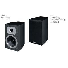 Heco Victa 201 2-Wege Regallautsprecher (60 Watt) schwarz (Paar)