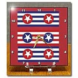 Patriotic - 6x6 Desk Clock