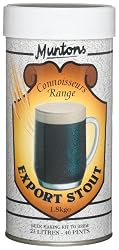 Muntons Connoisseurs Range Export Stout Beer Making Kit, 48-Ounce Can