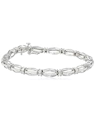 Sterling Silver Diamond Bracelet (1/3 cttw, I-J Color, I2-I3 Clarity), 7.25"