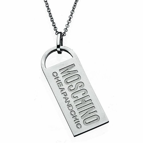 MOSCHINO JEWELS I LOVE LABELLS NECKLACE SS TAG L MJ0119 Preisvergleich