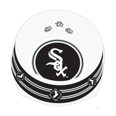 MLB Dog Bowl Team: Chicago White Sox, Size: Large (4